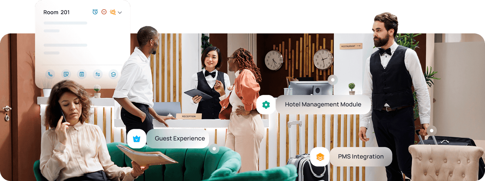 Yeastar PBX Hotel Solution: Elevate Your Guest Experience with Smart Communication